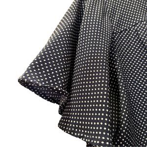 Surplice Navy Georgette Blouse